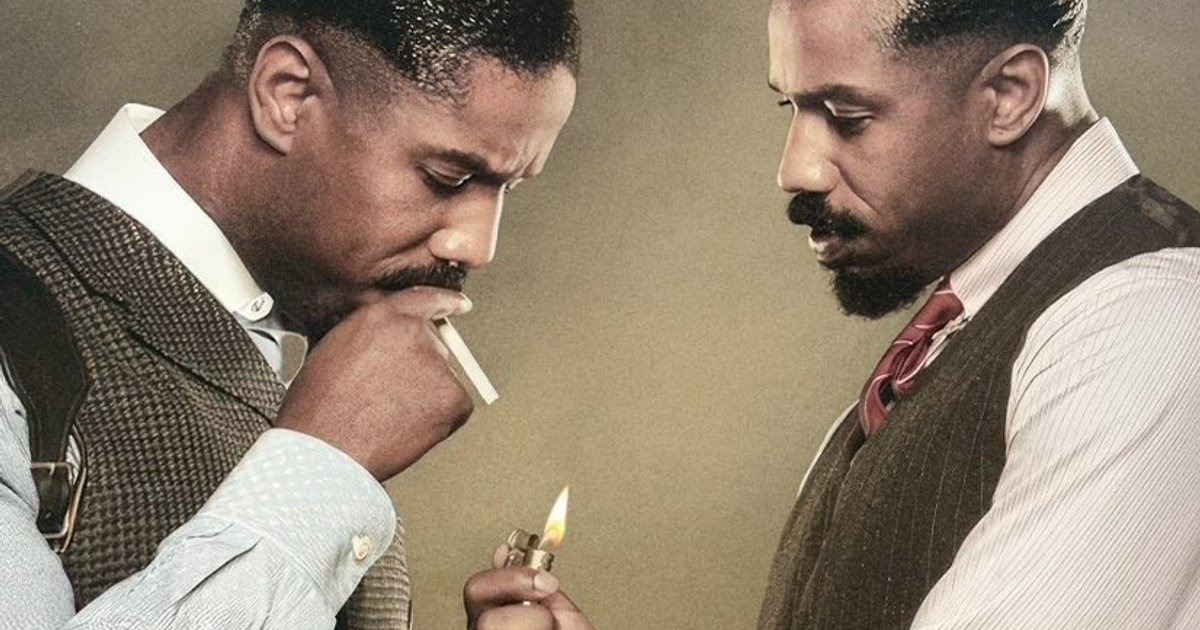 Esta é a aparência de Michael B Jordan ao lado de Michael B Jordan em #Sinners, | Cinexcepción