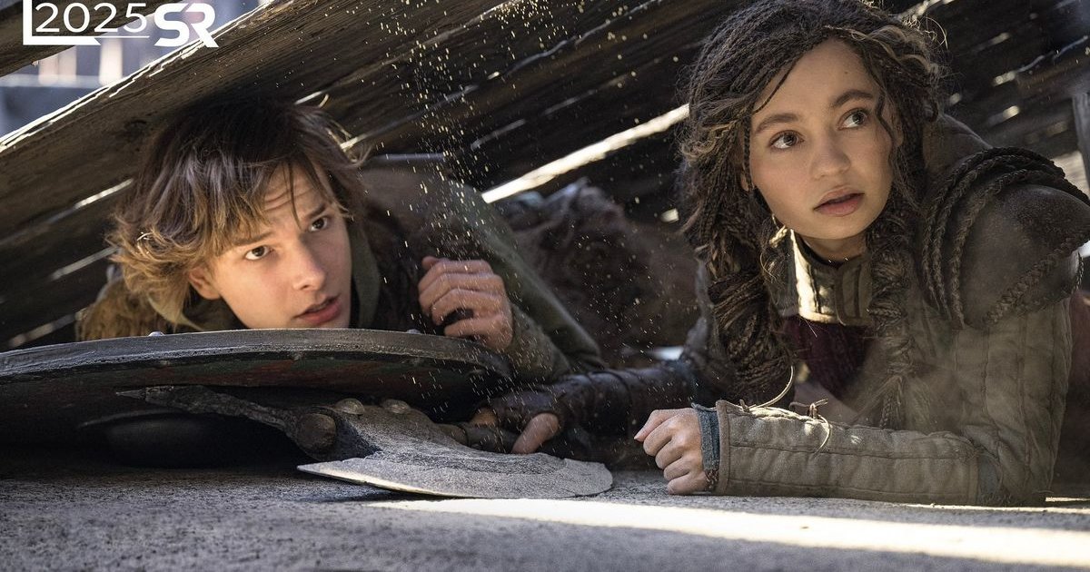New image from How to Train Your Dragon with Mason Thames and Nico Parker. | Cinexcepción