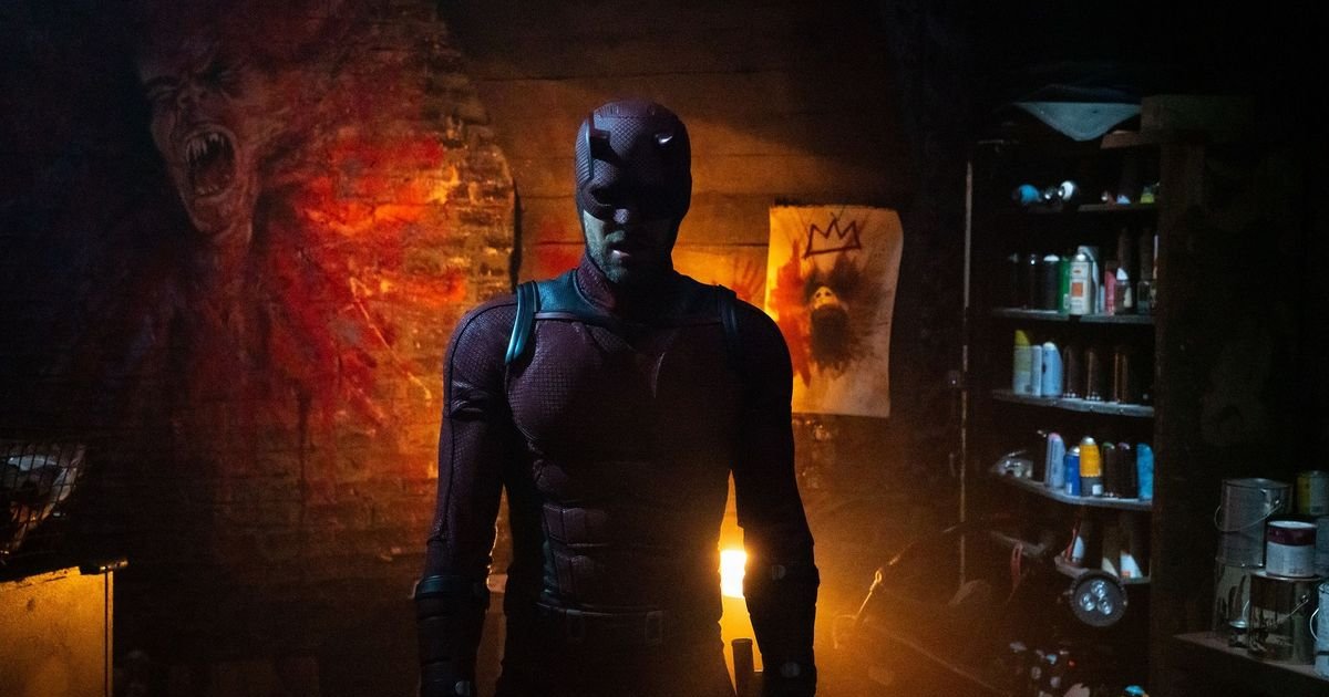 Ein Bild von #DaredevilBornAgain mit einem Cameo-Auftritt von #Morbius | Cinexcepción