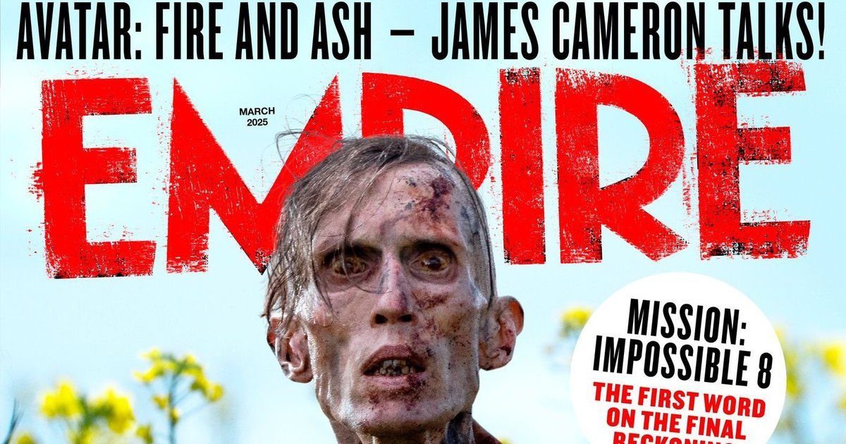 Das Empire Magazine präsentiert sein Cover mit einer postapokalyptischen goldene | Cinexcepción