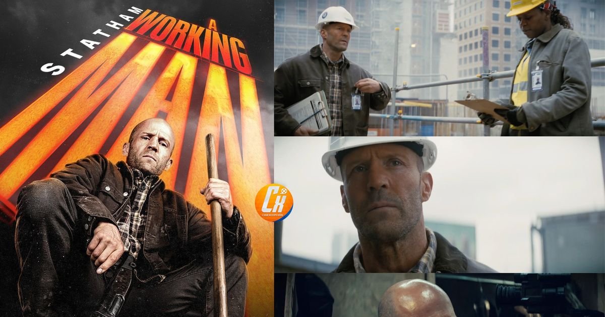 #ジェイソン・ステイサム 主演の #AWorkingMan のポスターと予告編。そしてそれはステイサムが作る他の映画とまったく同じです：「Hを持つ男」 | Cinexcepción