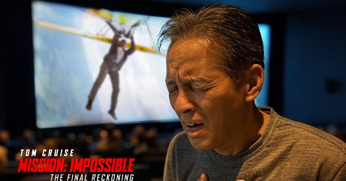 Ein Zuschauer hätte beim Ansehen der neuen #MissionImpossible fast einen Herzinf | Cinexcepción