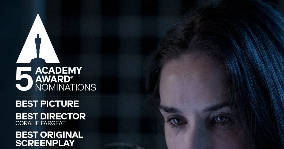 #TheSubstance es la séptima película de terror nominada a mejor película en | Cinexcepción