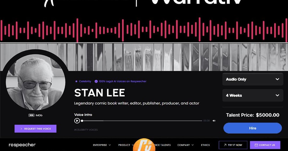 ¿Quieres que #StanLee narre tu comercial o un video para TikTok? ¿O prefier | Cinexcepción
