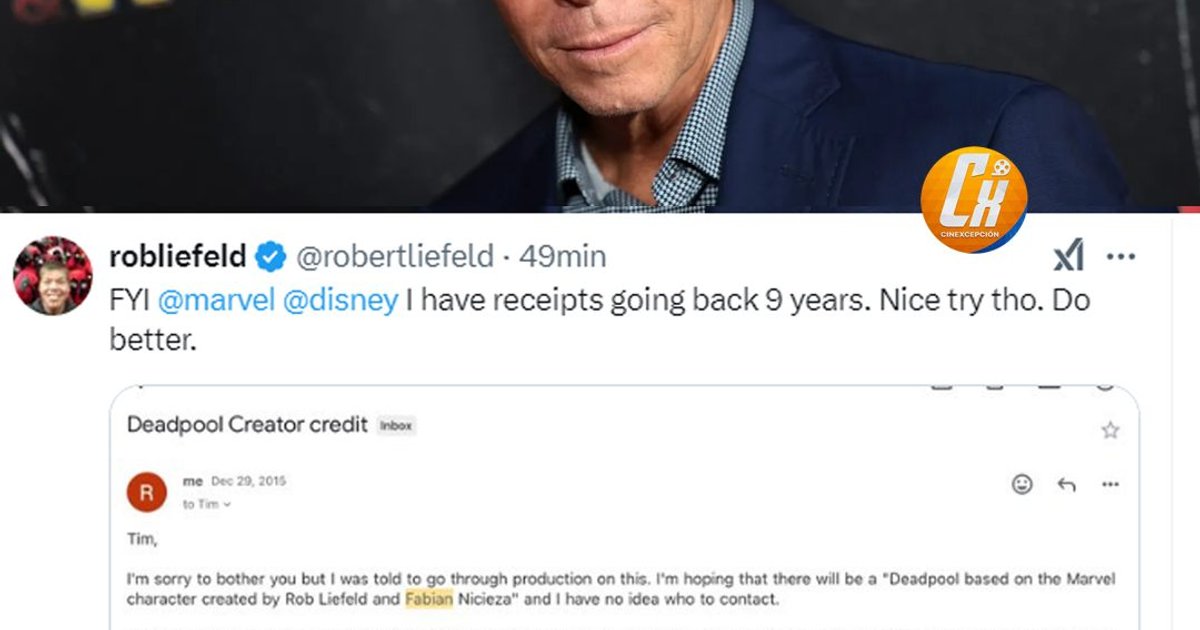 #RobLiefeld, co-créateur de #Deadpool, cessera de travailler avec #Marvel parce | Cinexcepción