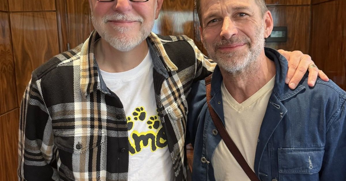 #ZackSnyder hat sich mit #JamesGunn getroffen! | Cinexcepción