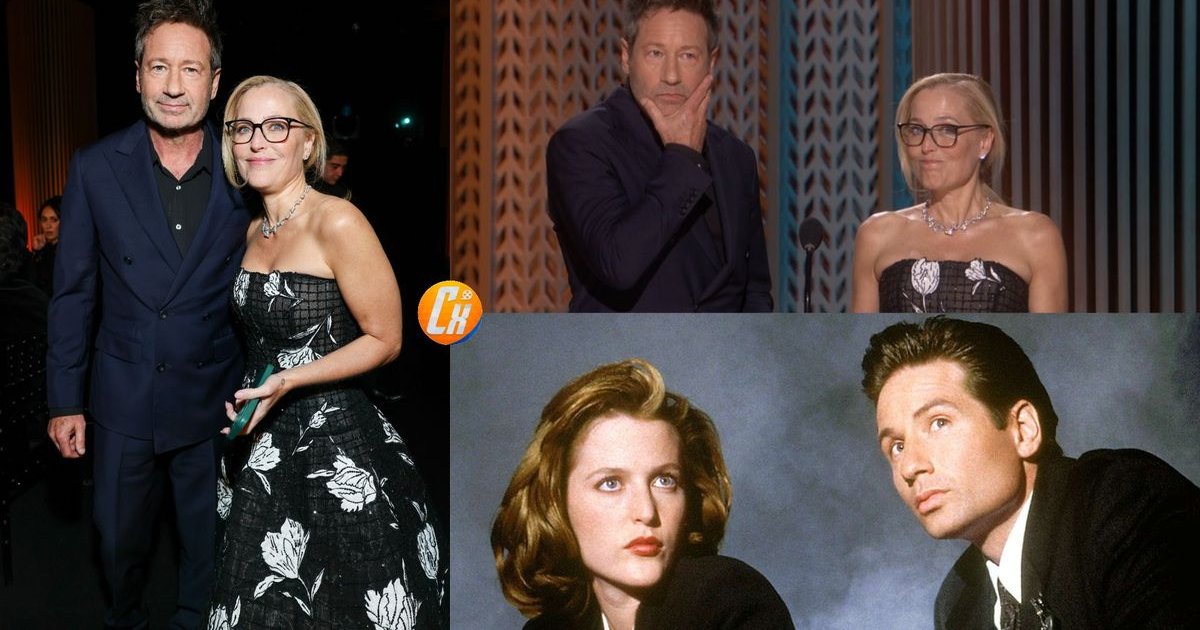 David Duchovny und Gillian Anderson sind zu den #SAGAwards zurückgekehrt, um Sie | Cinexcepción