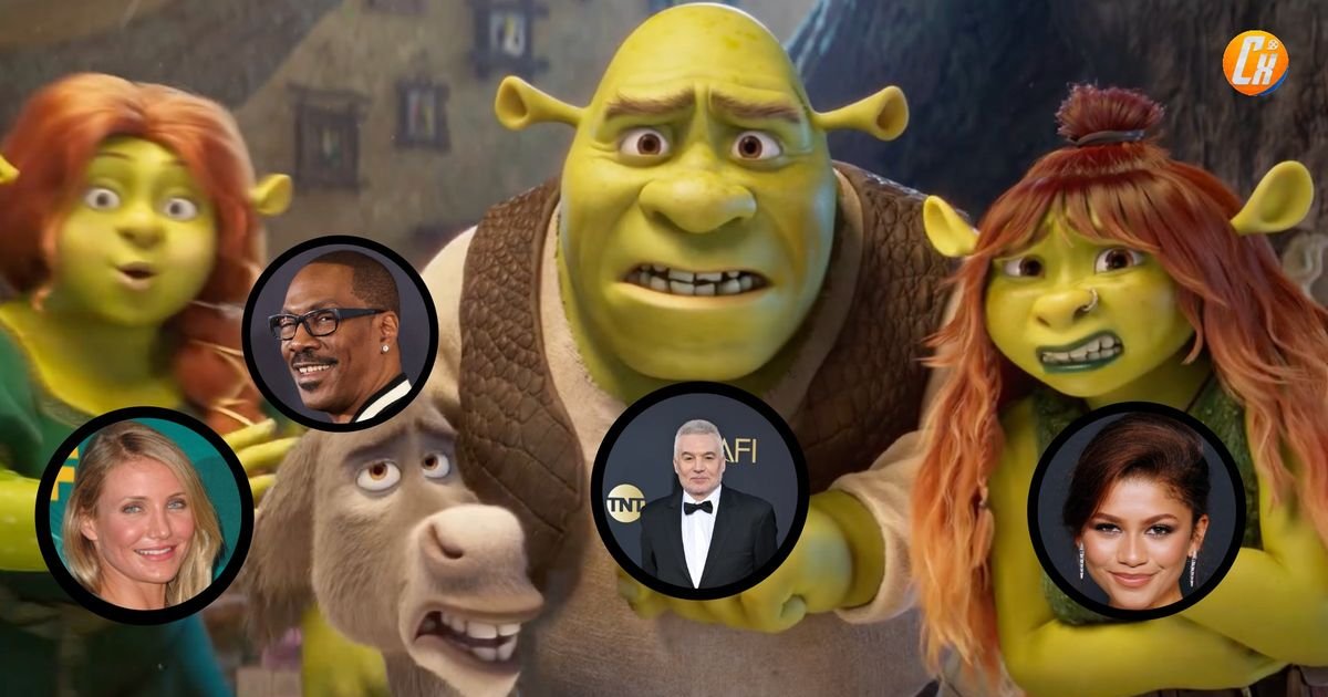 The cast of #Shrek5 is ready, and the originals return (at least in English) #Mi | Cinexcepción