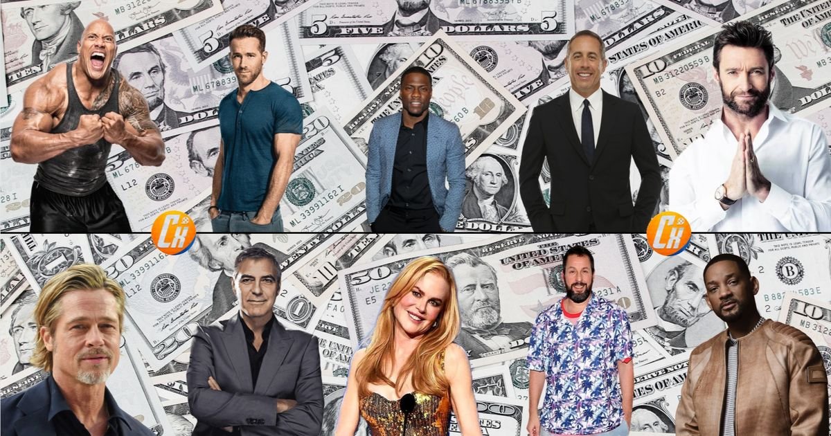 Die Liste der bestbezahlten Schauspieler des Jahres 2024 ist erschienen und es g | Cinexcepción