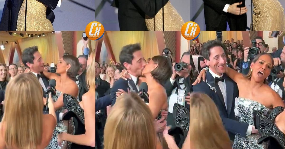 #HalleBerry und #AdrienBrody haben ihren kontroversen Kuss bei den #Oscars nachg | Cinexcepción