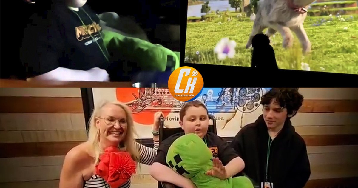 末期がんを患い余命2週間の少年は、この世を去る前に#Minecraftの映画を見るという最後の願いを叶えた。彼と | Cinexcepción