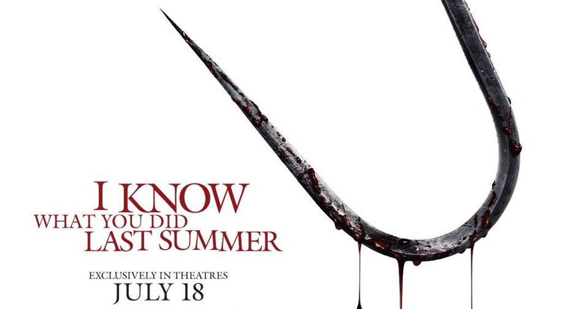 Primer póster de I Know What You Did Last Summer. Aunque, si nos ponemos pi | Cinexcepción