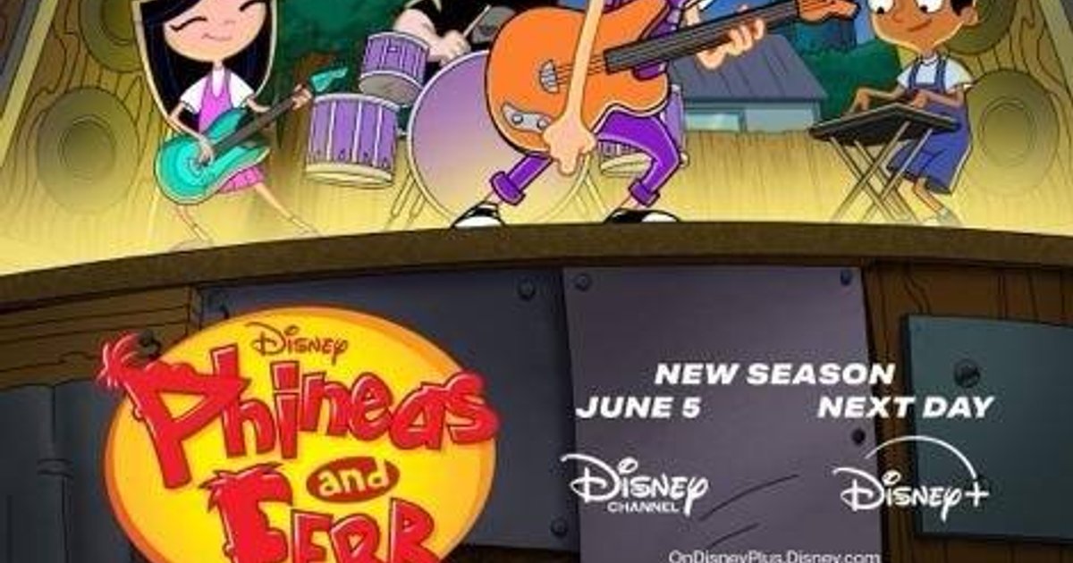 Poster für die neue Staffel von #PhineasAndFerb | Cinexcepción