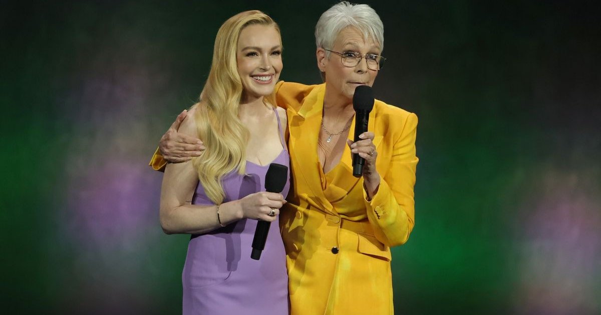 #LindsayLohan und #JamieLeeCurtis präsentieren #FreakierFriday auf der #CinemaCo | Cinexcepción