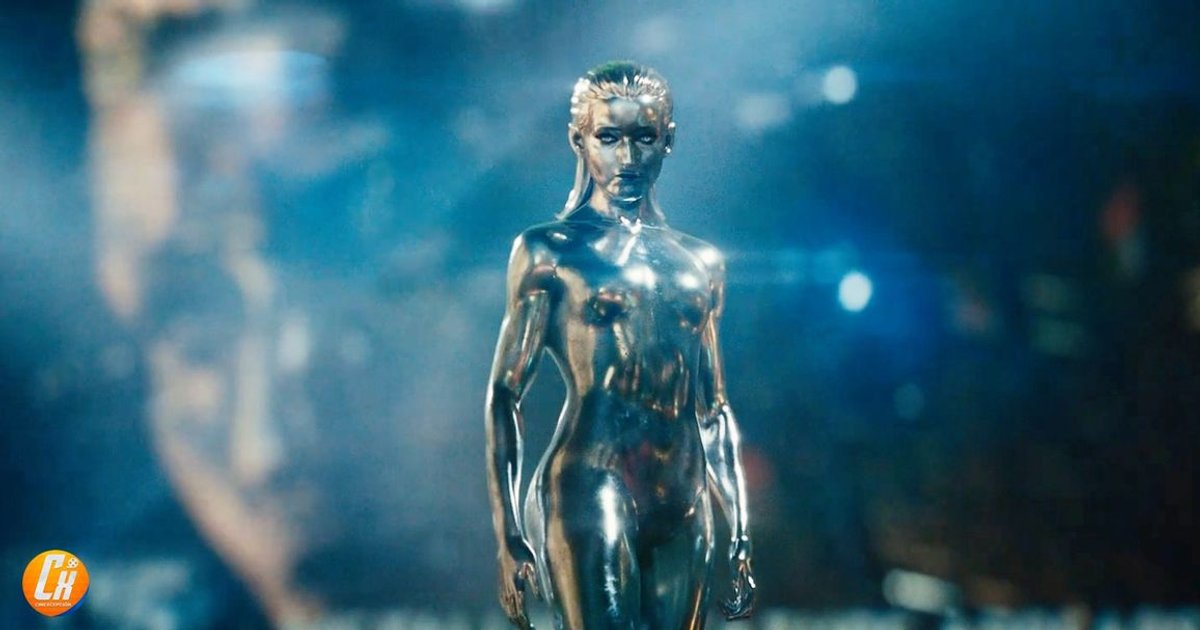 Premier aperçu de #JuliaGarner en tant que Silver Surfer dans #TheFantasticFourF | Cinexcepción