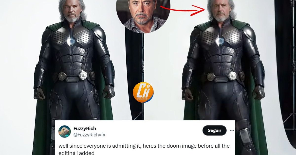 Die „durchgesickerten“ Bilder von #RobertDowneyJr als Doctor Doom und #JasonMomo | Cinexcepción