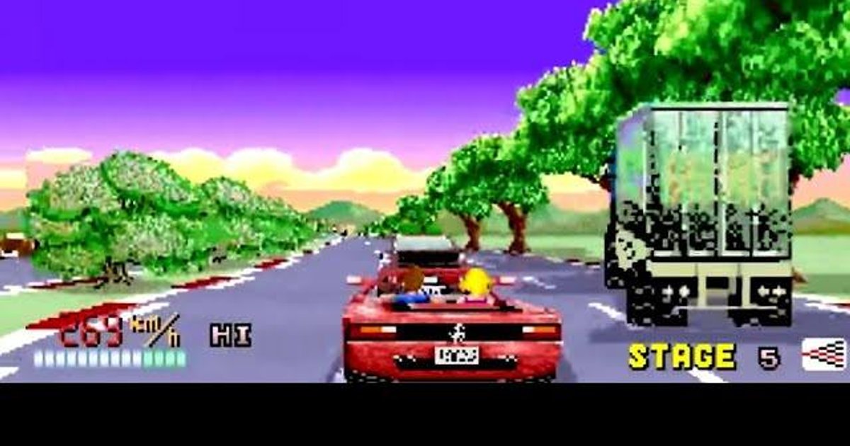 Está chegando o filme #OutRun, o videogame da SEGA. | Cinexcepción