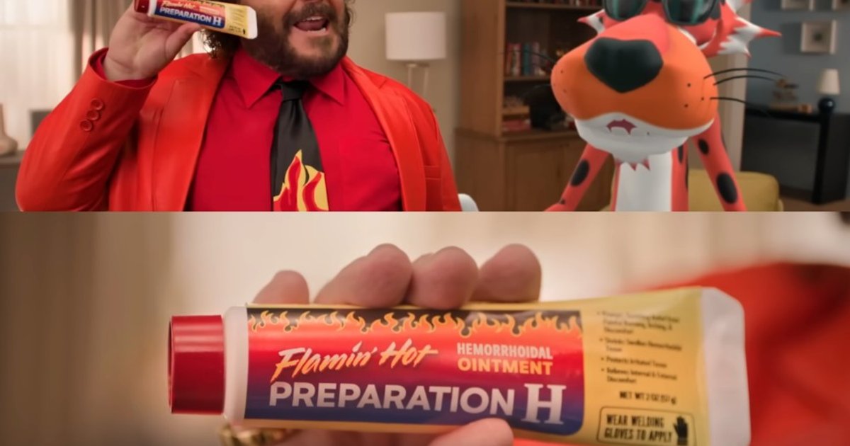 Jack Black anunciando 