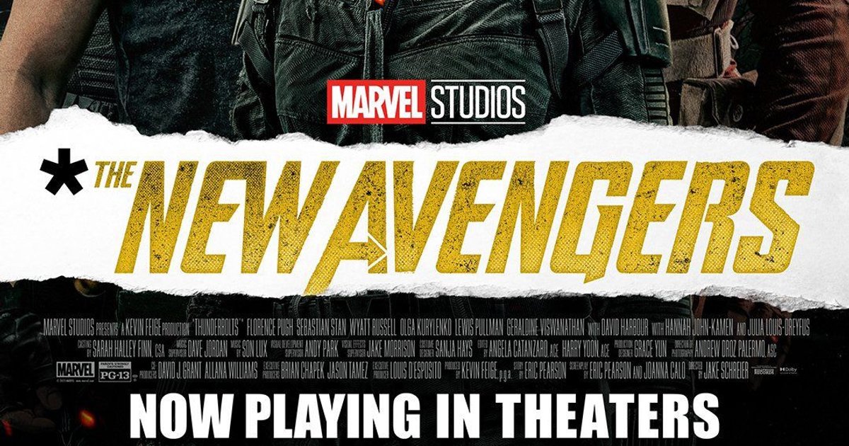 #TheNewAvengers の最初のポスター。業界は混乱しています。プレミア上映で物事が見られないとしても、あなたはすでに帽子をかぶる価値があります、パパ。 | Cinexcepción