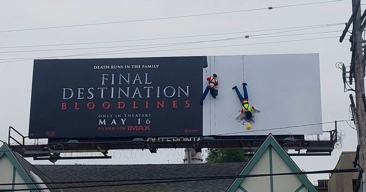Werbung für Final Destination (Film). | Cinexcepción