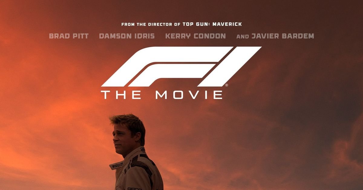 Nuevo póster de #F1 con Mr. Pitt saliendo de los Pits. | Cinexcepción