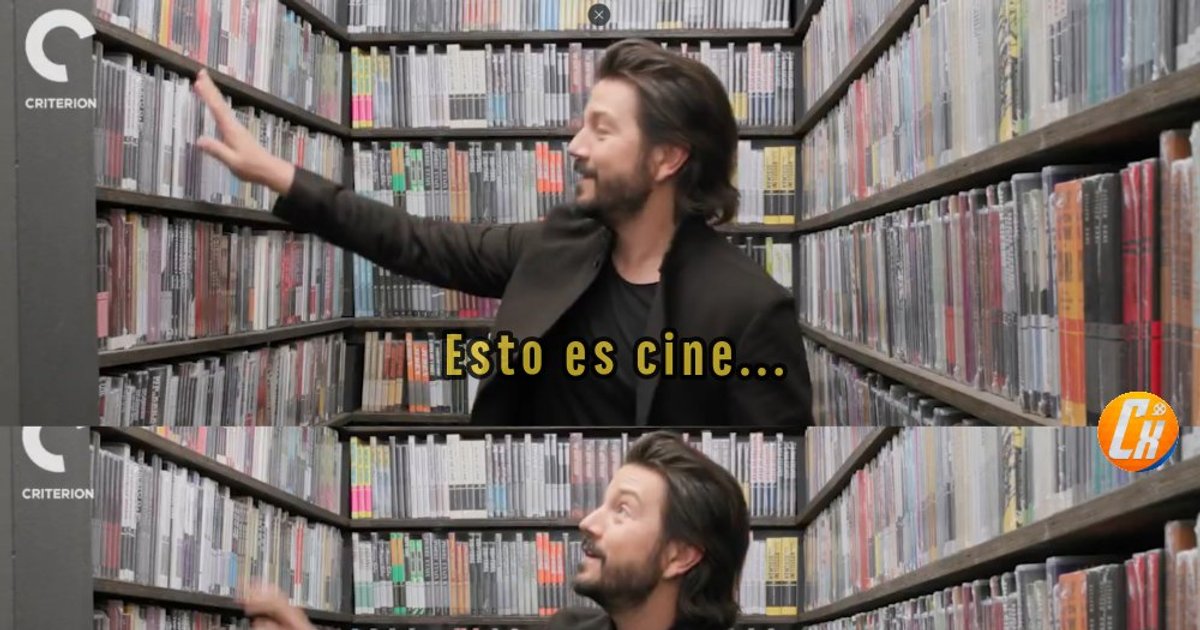 #DiegoLuna visitando a sala de cinema da The Criterion Collection | Cinexcepción