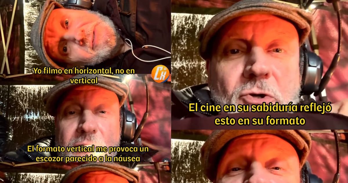 Le réalisateur argentin Juan José Campanella, parlant du format vertical et de l | Cinexcepción