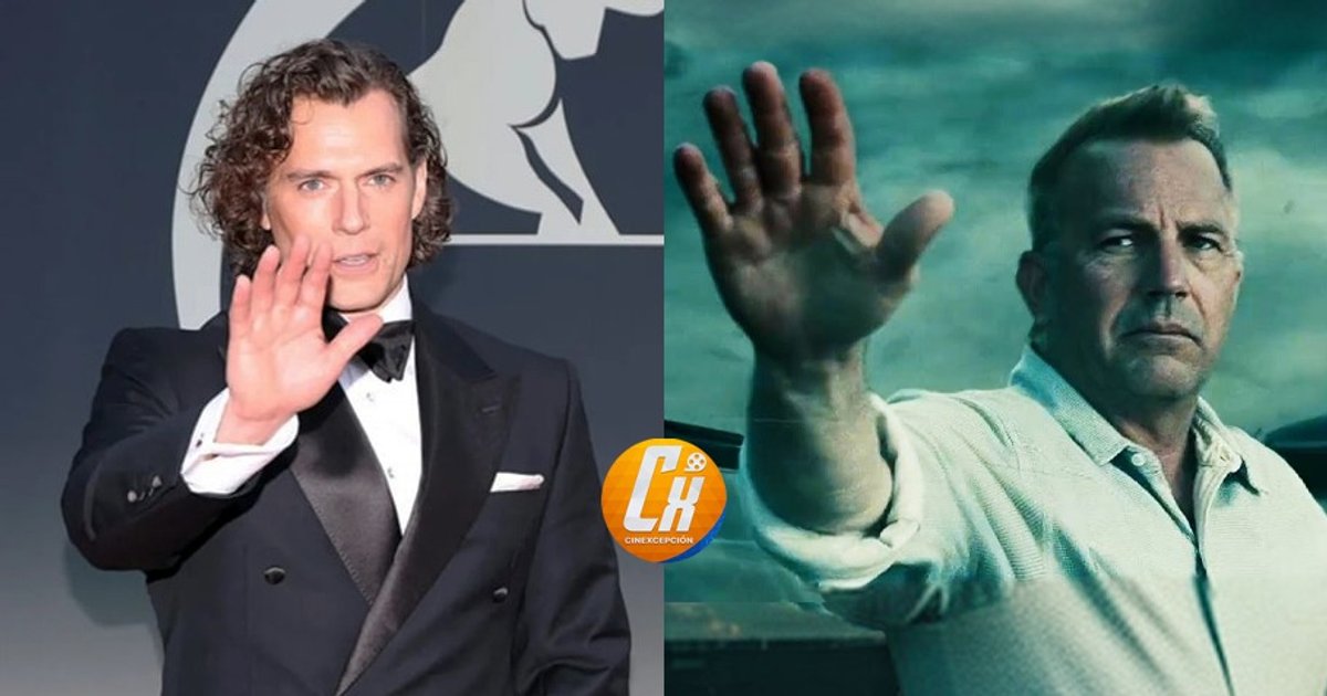 Henry Cavill bei einer Veranstaltung, bei der er Jonathan Kents Pose in Man of S | Cinexcepción
