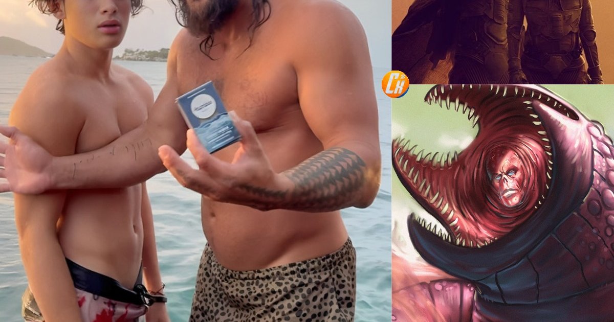 Nakoa-Wolf Momoa, filho de Jason, é considerado Leto II Atreides, filho de Paul | Cinexcepción