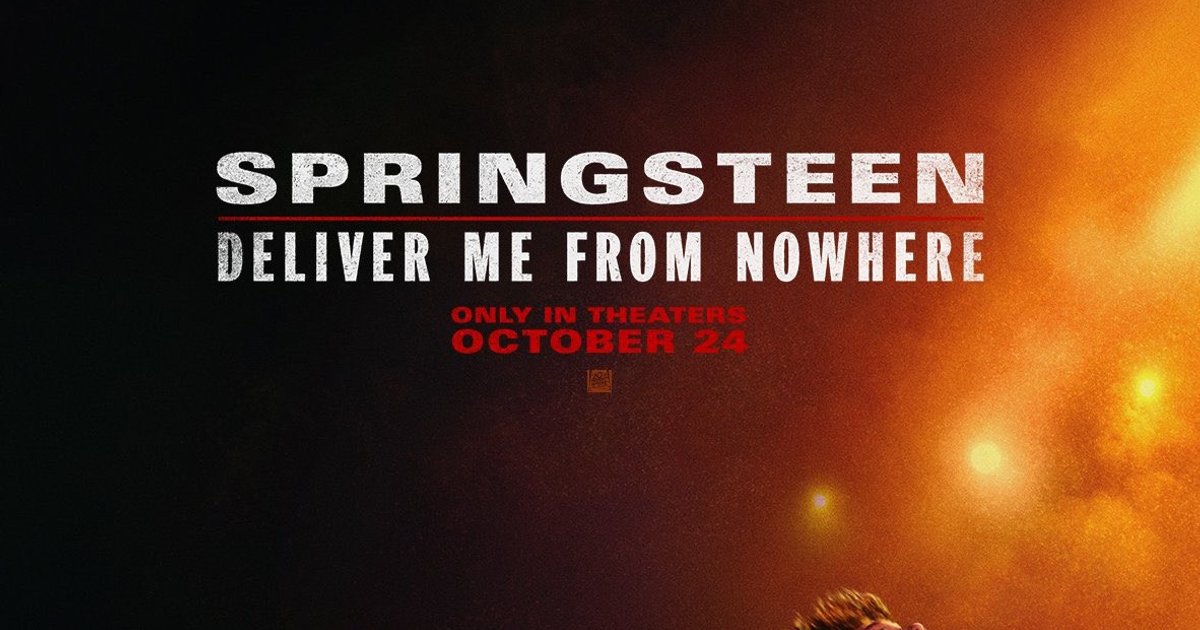 ブルース・スプリングスティーンの伝記映画の初ポスター：「ベア」本人ジェレミー・アレン・ホワイト主演の「Deliver me from nowhere」 | Cinexcepción