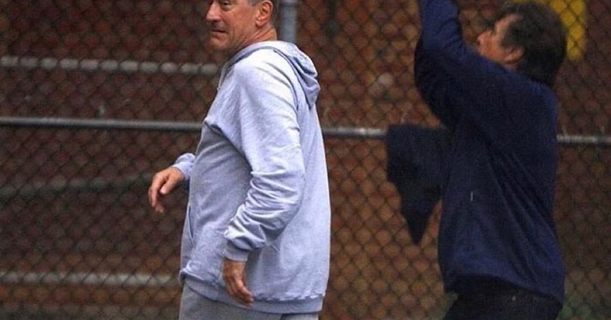 Robert DeNiro et Al Pacino jouaient au basket-ball en 2008. | Cinexcepción