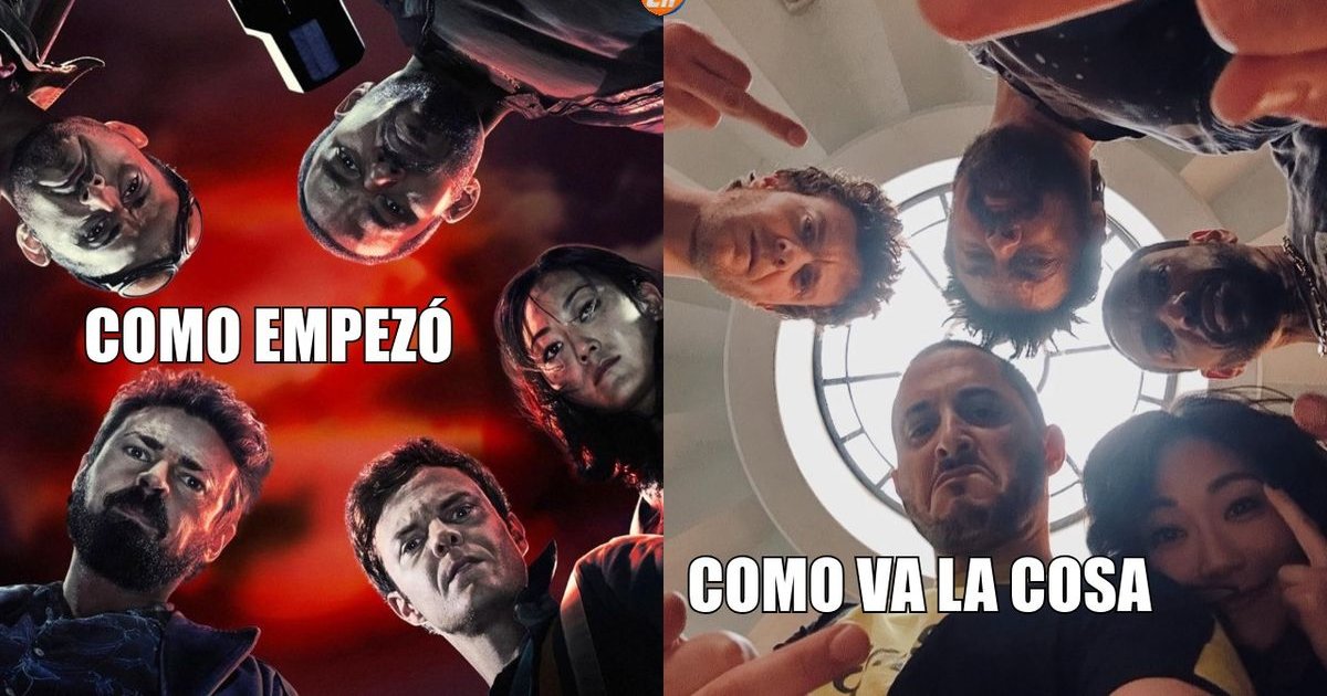 Teaser póster de la primera temporada / selfie terminando de grabar la últi | Cinexcepción