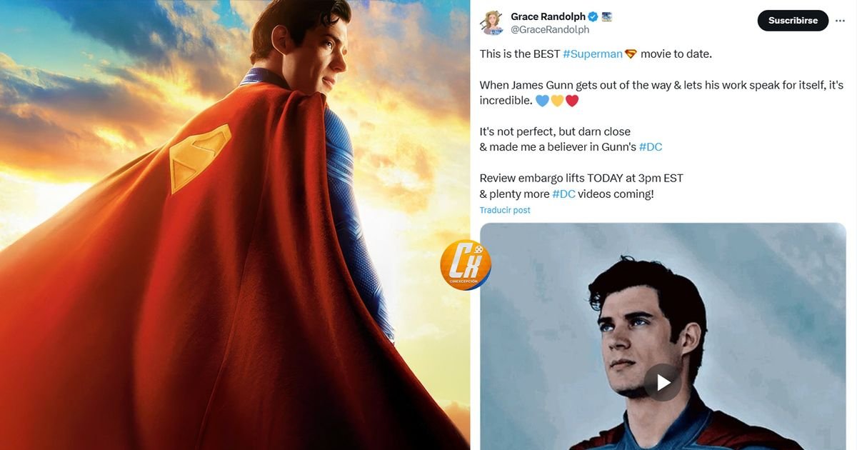 As primeiras reações do Superman são TÃO boas! | Cinexcepción