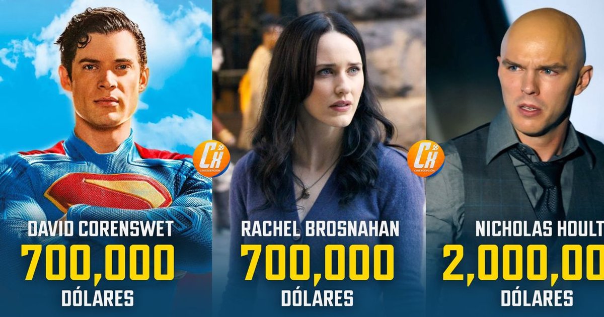 Estos son los sueldos de los protagonistas de Superman. Y no, el héroe no f | Cinexcepción
