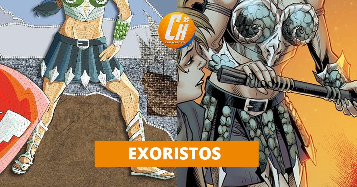 Exoristos ist eine verbannte Amazone aus Themyscira, die das legendäre Schwert v | Cinexcepción