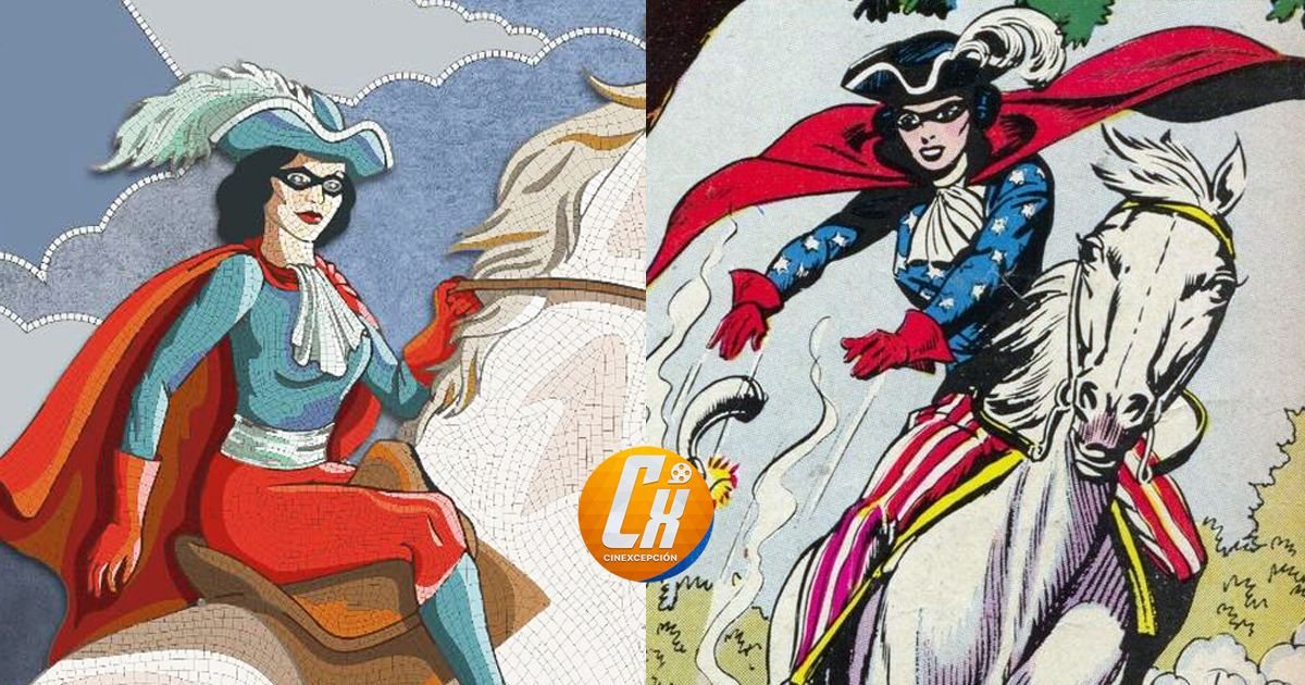 ミス・リバティ/ベス・リンはアメリカ独立戦争に参加しました。黒の海賊とともに、彼はフォーリーブの五人の戦士の一員でした。 | Cinexcepción