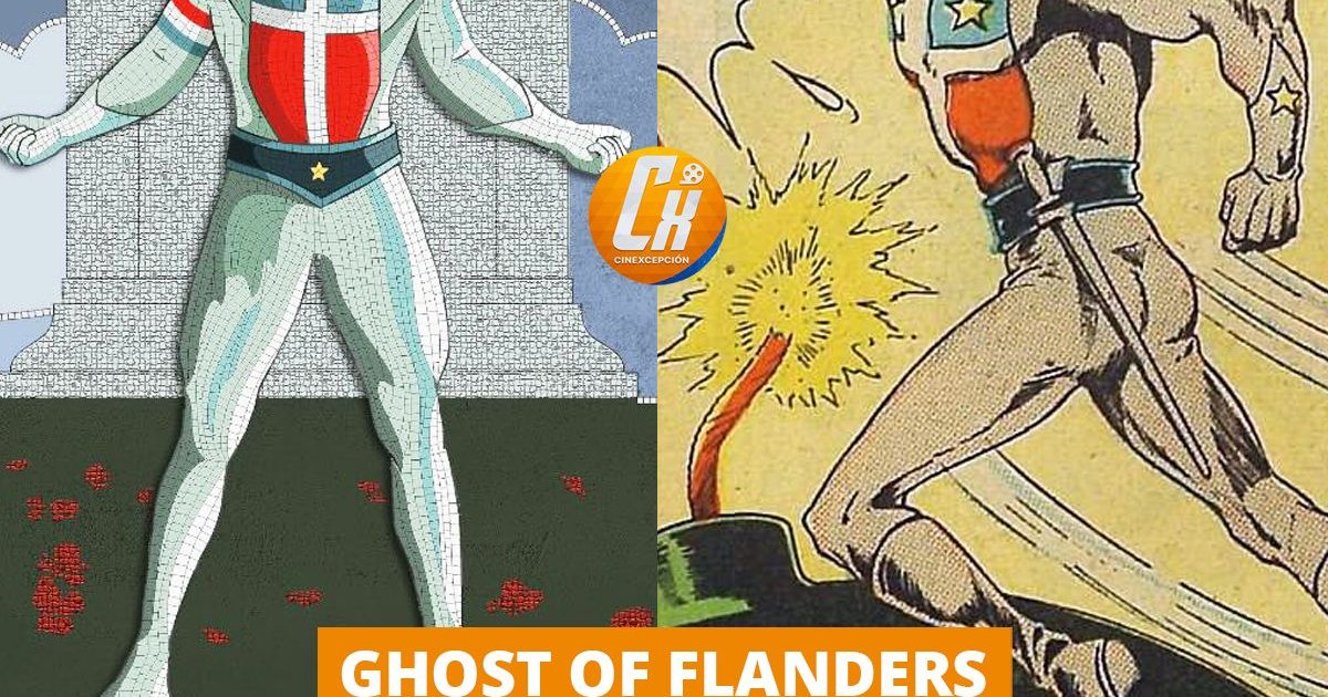 Rip Graves / Ghost of Flanders. Fingió su muerte para combatir el crimen na | Cinexcepción