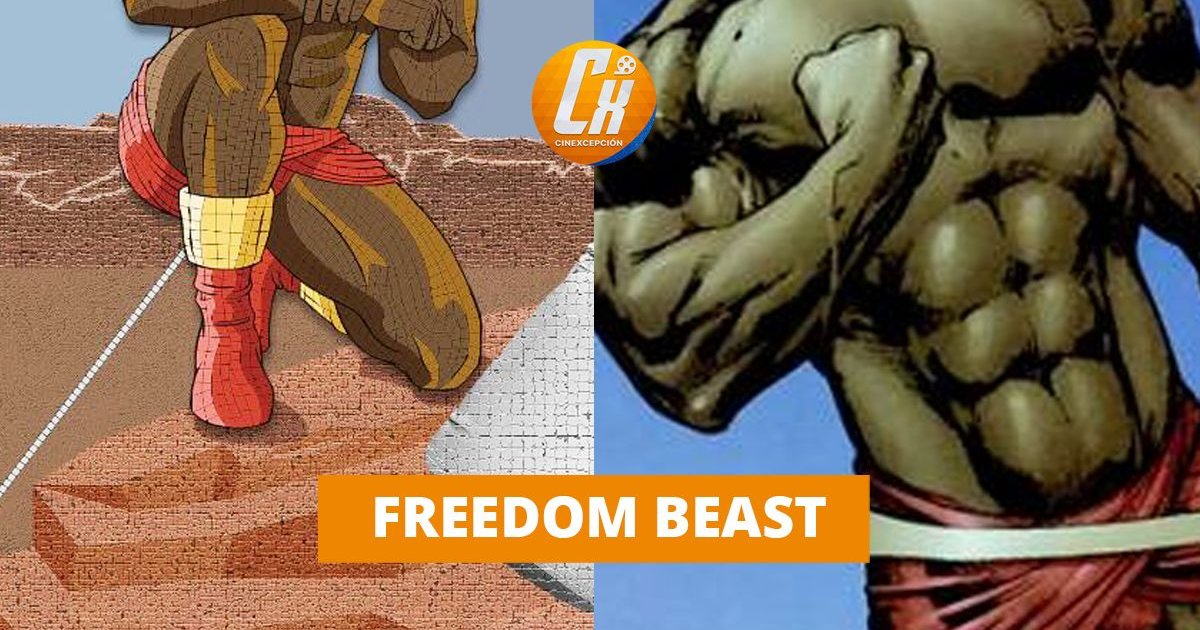 Dominic Mndawe, Nachfolger von B'Wana Beast, nutzt die Lebenskraft (The Red), um | Cinexcepción