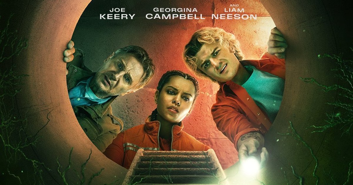 Première affiche de Cold Storage, avec Liam Neeson (dans un autre rôle léger), a | Cinexcepción