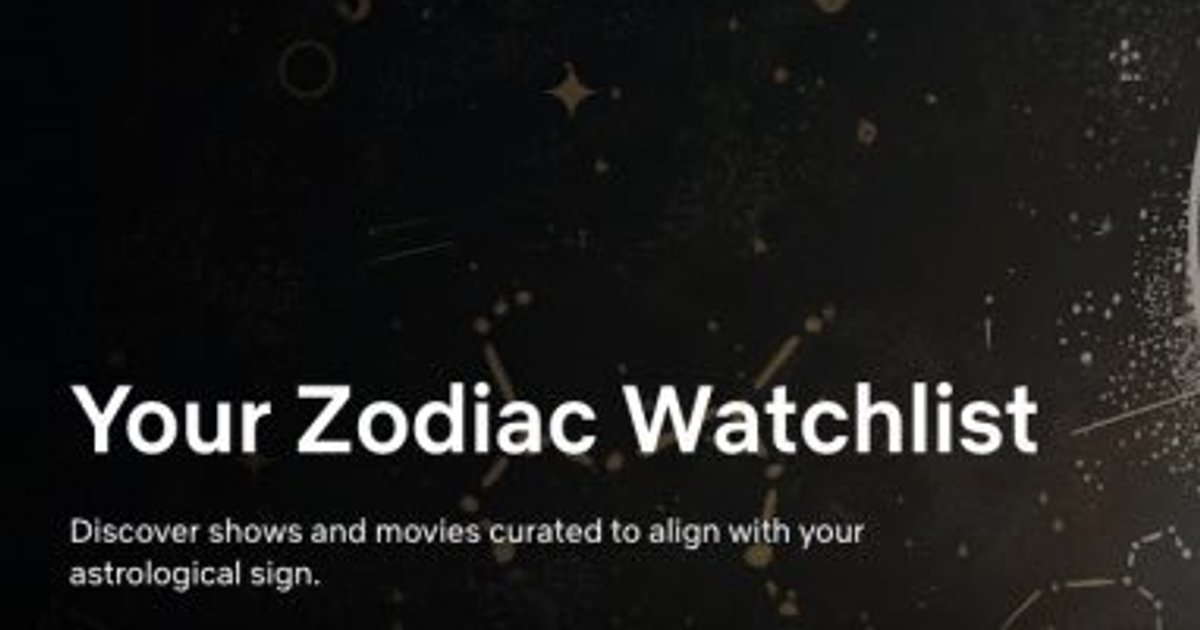 A Netflix acaba de lançar algo como um centro astrológico dentro do aplicativo, | Cinexcepción