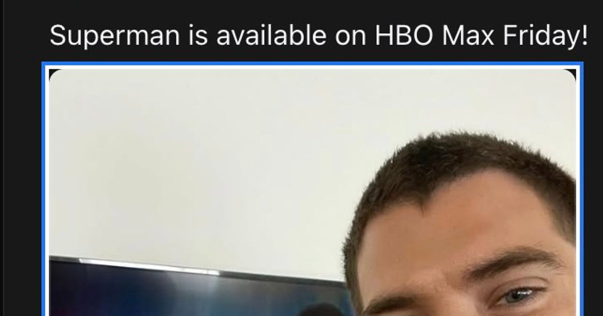 Oficial: James Gunn confirma que Superman llega el viernes a HBO Max. | Cinexcepción