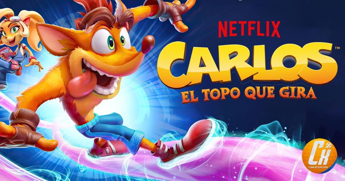 Crash Bandicoot wird eine Zeichentrickserie auf Netflix haben. | Cinexcepción