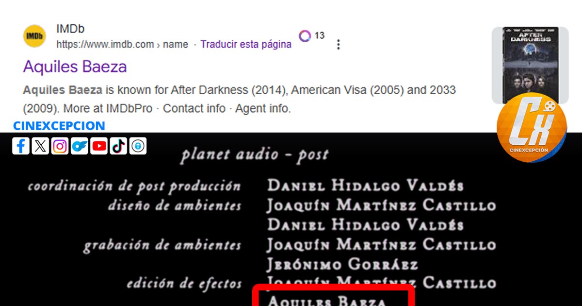 Wussten Sie, dass es einen Mexikaner namens AQUILES BAEZA gibt, der in Filmen ar | Cinexcepción