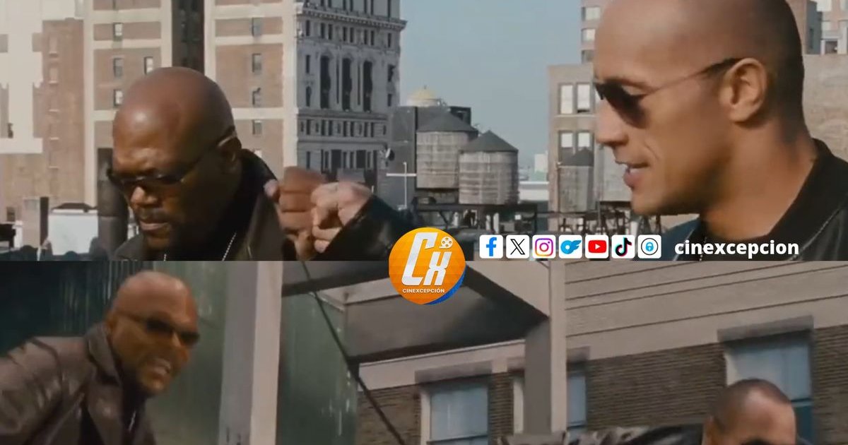 Momentos icônicos do filme: #SamuelLJackson e #DwayneJohnson em #TheOtherGuys | Cinexcepción