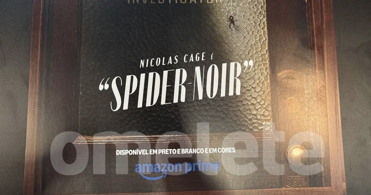 Primeiro pôster da série #SpiderManNoir, estrelada por #NicolasCage. | Cinexcepción