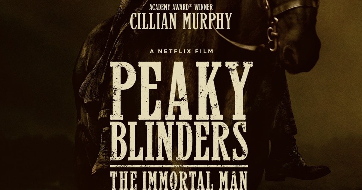 Primeiro pôster do filme #PeakyBlinders: O Homem Imortal. | Cinexcepción