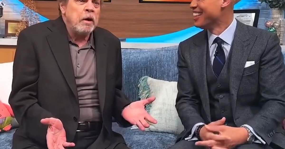 Mark Hamill findet es lustig, dass viele Leute die Ironie nicht verstehen, dass | Cinexcepción
