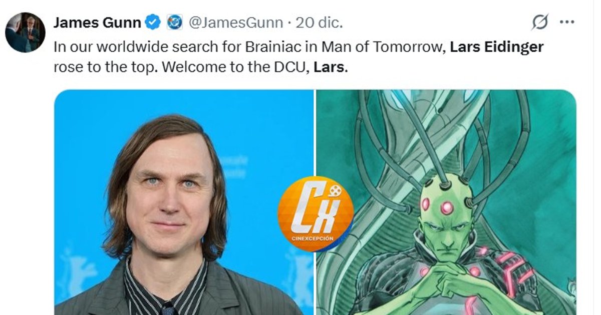 OFFICIEL : L'acteur allemand Lars Eidinger incarnera Brainiac dans la suite de S | Cinexcepción