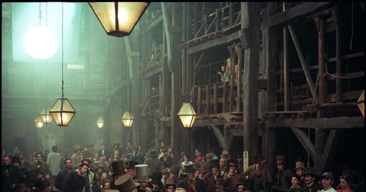 Martin Scorsese en el set de Gangs of New York. La película se estrenó un d | Cinexcepción