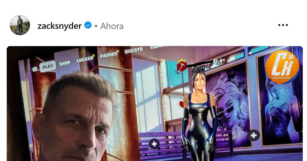 Zack Snyder dankt Kim Kardashian dafür, dass sie ihn zu Weihnachten nach Fortnit | Cinexcepción